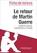 Téléchargez le livre numérique:  Le retour de Martin Guerre de Davis, Carrière et Vigne - Fiche de lecture