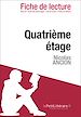 Téléchargez le livre numérique:  Quatrième étage de Nicolas Ancion - Fiche de lecture
