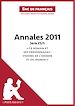 Téléchargez le livre numérique:  Bac de français 2011 - Annales série ES/S - Corrigé