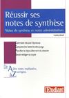 Télécharger le livre :  Réussir ses notes de synthèse - Notes de synthèse et notes administratives