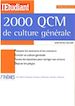 Téléchargez le livre numérique:  2000 QCM de culture générale