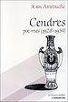 Téléchargez le livre numérique:  Cendres (poèmes)