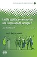Téléchargez le livre numérique:  LE ROLE SOCIETAL DES ENTREPRISES: UNE RESPONSABILITE PARTAGEE?