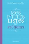Télécharger le livre :  Mes p'tites listes de prénoms