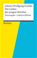 Téléchargez le livre numérique:  Textausgabe + Lektüreschlüssel. Johann Wolfgang Goethe: Die Leiden des jungen Werther