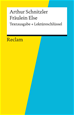 Téléchargez le livre numérique:  Textausgabe + Lektüreschlüssel. Arthur Schnitzler: Fräulein Else