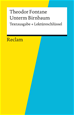 Téléchargez le livre numérique:  Textausgabe + Lektüreschlüssel. Theodor Fontane: Unterm Birnbaum