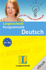 Télécharger cet ebook : Langenscheidt Kurzgrammatik Deutsch