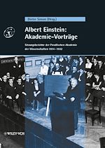 Télécharger cet ebook : Albert Einstein: Akademie-Vorträge