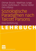 Téléchargez le livre numérique:  Soziologische Paradigmen nach Talcott Parsons