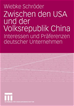 Téléchargez le livre numérique:  Zwischen den USA und der Volksrepublik China