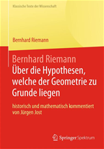 Téléchargez le livre numérique:  Bernhard Riemann „Über die Hypothesen, welche der Geometrie zu Grunde liegen“