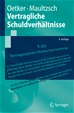 Téléchargez le livre numérique:  Vertragliche Schuldverhältnisse