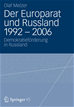 Téléchargez le livre numérique:  Der Europarat und Russland 1992 – 2006