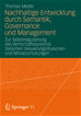 Téléchargez le livre numérique:  Nachhaltige Entwicklung durch Semantik, Governance und Management