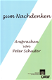 Téléchargez le livre numérique:  zum Nachdenken