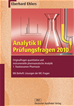 Téléchargez le livre numérique:  Analytik II Prüfungsfragen 2010