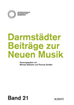 Téléchargez le livre numérique:  Darmstädter Beiträge zur neuen Musik