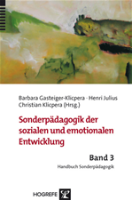 Télécharger cet ebook : Sonderpädagogik der sozialen und emotionalen Entwicklung