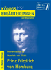 Téléchargez le livre numérique:  Erläuterungen zu Heinrich von Kleist Prinz Friedrich von Homburg