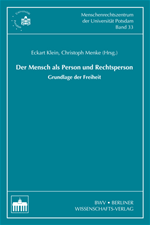 Télécharger cet ebook : Der Mensch als Person und Rechtsperson