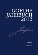 Télécharger cet ebook : Goethe-Jahrbuch 2012