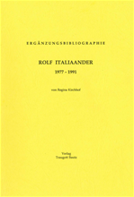 Télécharger cet ebook : Ergänzungsbibliographie Rolf Italiaander 1977-1991