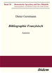 Téléchargez le livre numérique:  Bibliographie Französisch