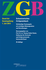 Télécharger cet ebook : ZGB Schweizerisches Zivilgesetzbuch