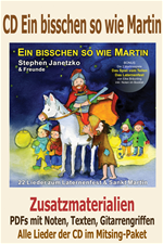 Téléchargez le livre numérique:  Ein bisschen so wie Martin (eBook-Notenausgabe - PDF)