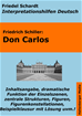 Téléchargez le livre numérique:  Don Carlos - Lektürehilfe und Interpretationshilfe