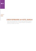 Télécharger cet ebook : Créer ou reprendre un hôtel bureau