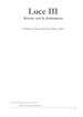 Télécharger le livre :  Luce III - Retour vers la domination