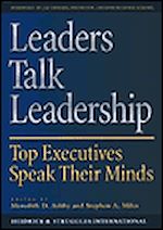 Télécharger le livre :  Leaders talk leadership: top executives speak their minds