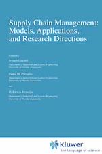 Télécharger le livre :  Supply Chain Management: Models, Applications, and Research Directions