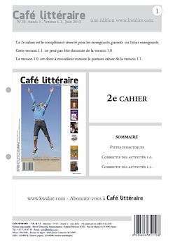 Télécharger le livre :  Café littéraire N°10 - Juin 2012 - Version 1.1.