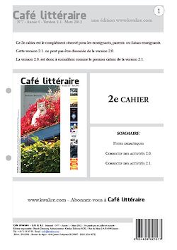 Télécharger le livre :  Café littéraire N°7 - Mars 2012 - Version 2.1.