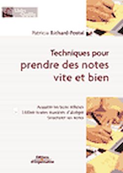 Télécharger le livre :  Techniques pour prendre des notes vite et bien