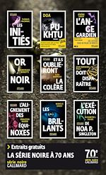 Télécharger le livre :  Extraits gratuits - 70 ans Série Noire