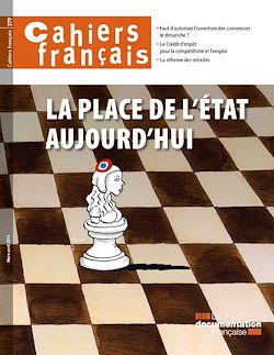 Télécharger le livre :  Cahiers français : La place de l'État aujourd'hui - n°379