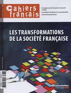 Télécharger le livre :  Cahiers français : Les transformations de la société française - n°383