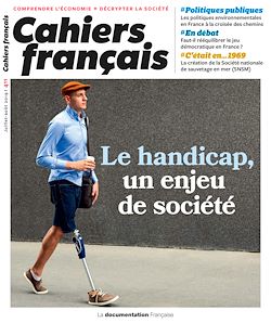 Télécharger le livre :  Cahiers français : Le handicap, un enjeu de société - n°411