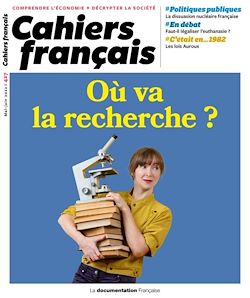 Télécharger le livre :  Cahier français : Où va la recherche ? -n°427