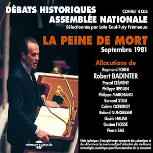 Téléchargez le livre :  La peine de mort. Débats de l'Assemblée Nationale (septembre 1981)