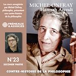 Télécharger le livre :  Contre-histoire de la philosophie (Volume 23.2) - Hannah Arendt. La pensée post-nazie 2