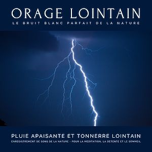Téléchargez le livre :  Pluie apaisante et tonnerre lointain – Enregistrement de sons de la nature – Pour la méditation, la détente et le sommeil – Le bruit blanc parfait de la nature