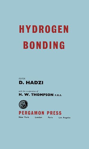 Téléchargez le livre :  Hydrogen Bonding
