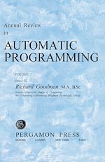 Télécharger le livre :  Annual Review in Automatic Programming