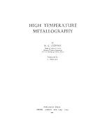 Télécharger le livre :  High Temperature Metallography
