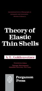 Télécharger le livre :  Theory of Elastic Thin Shells